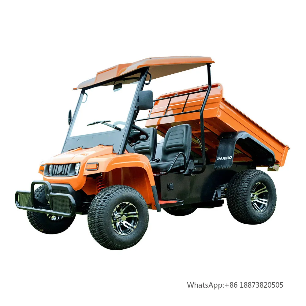 Adult electric utv farm utility vehicle farm utility vehicle with 2 seater