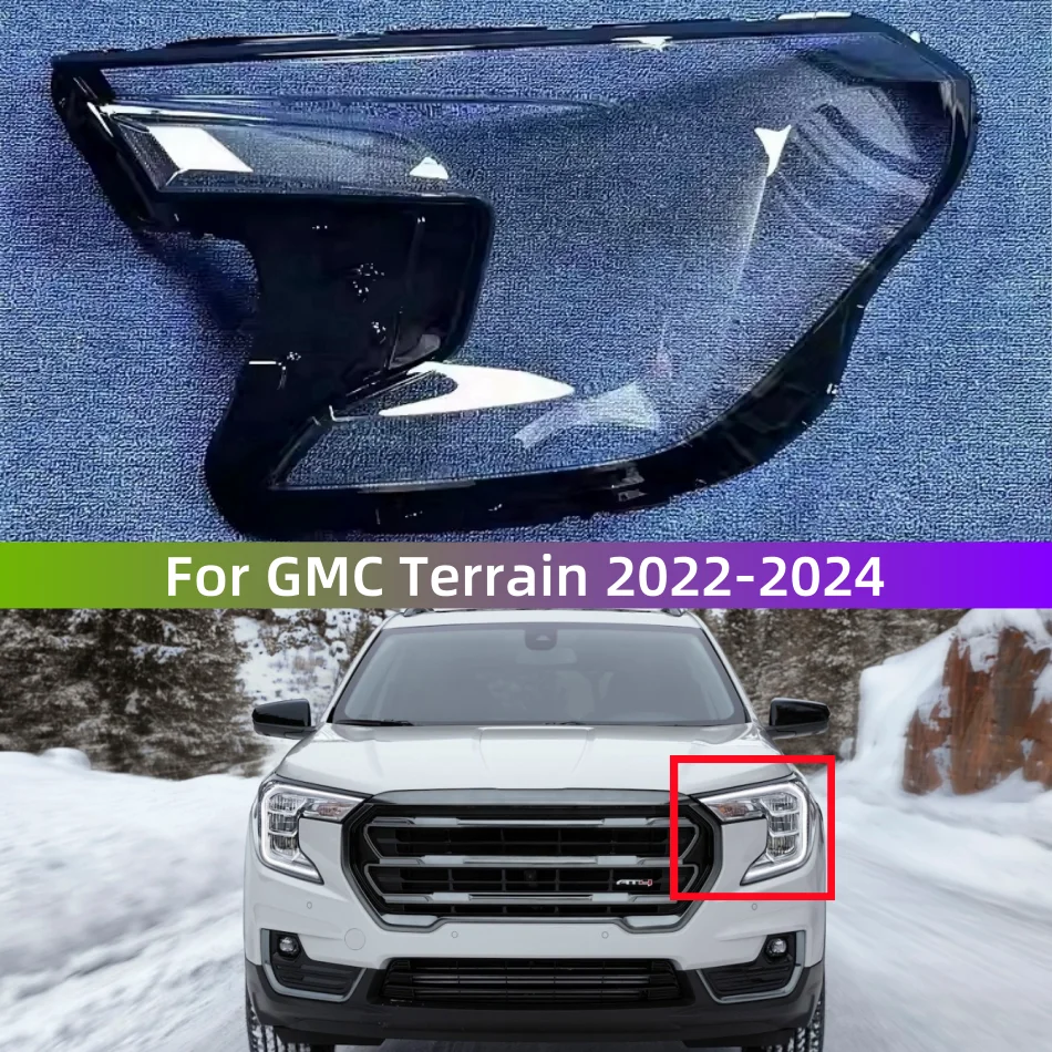 

For GMC Terrain 2022 2023 2024 Car Interior Spare Parts Lights Lens Shell Transparent Anti-UV And Anti-Aging