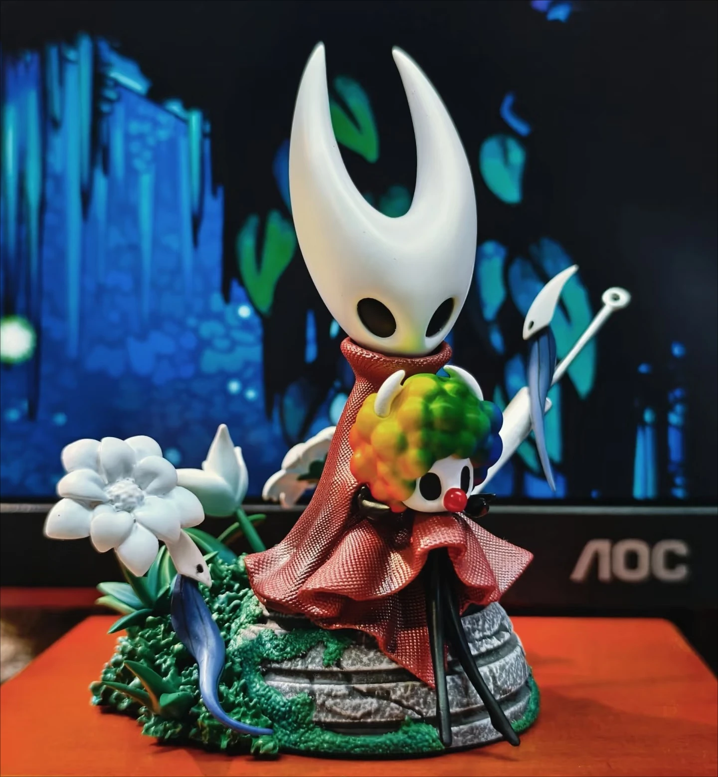 Game Hollow Knight Figure Hornet PVC Action Figure Collectible Model Boy birthday Christmas gift game player gifts Desk Decor