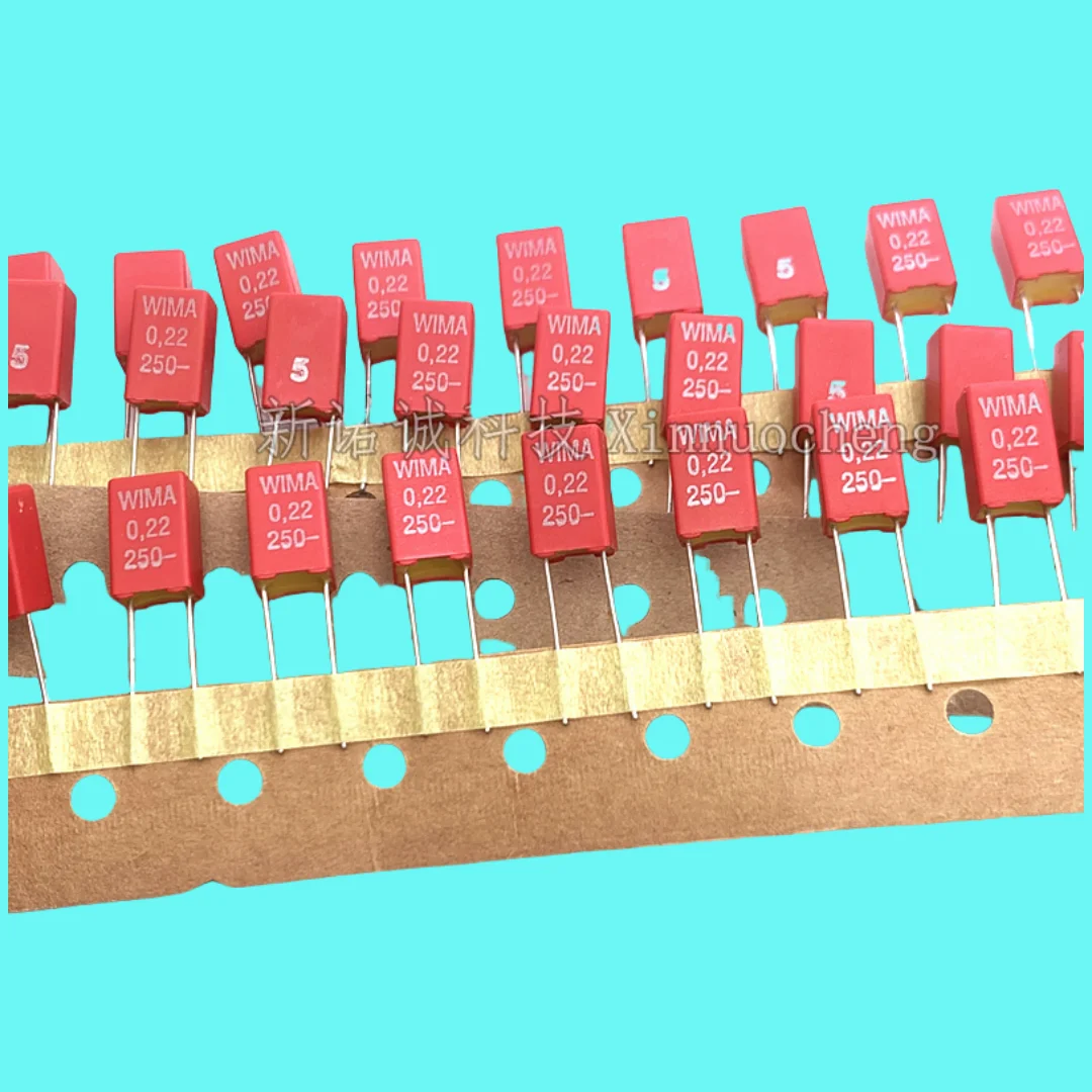 

10PCS/ 250V 224 0.22UF MKS 2 250V 220NF Pitch 5