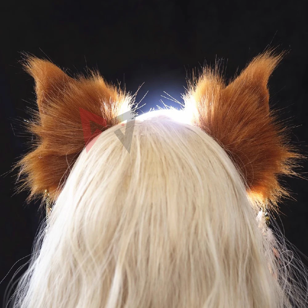 New Hand Made Work Sciuridae Ears Tail Earrings Hairpin Headband Headwear For Game Party Cosplay Accessories Custom Made
