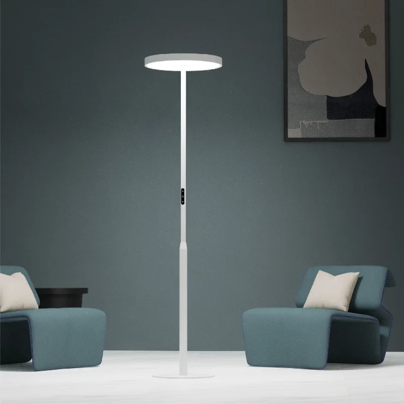 

Round Emitting Diode Floor Luxury Living Room Human Standing Light
