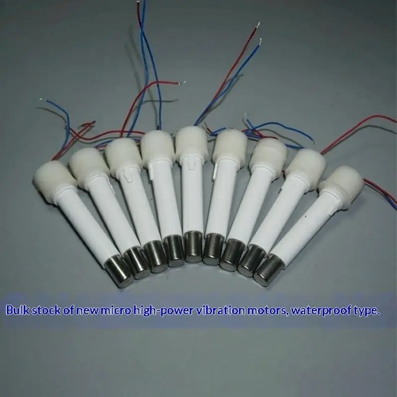 1/3Pcs Mini Waterproof Vibration Rod Motor Strong Vibrating Motor DC1.5V‑3.7V For Electric Toothbrush DIY Polishing Grinding