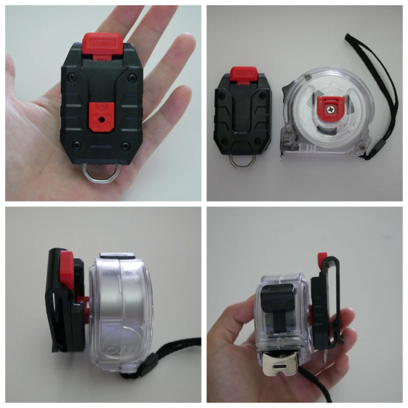 Universal Quick-Hanging Tape Measure Belt Clip for Tajima Milwaukee Digital Measuring Tape - Man's Gift