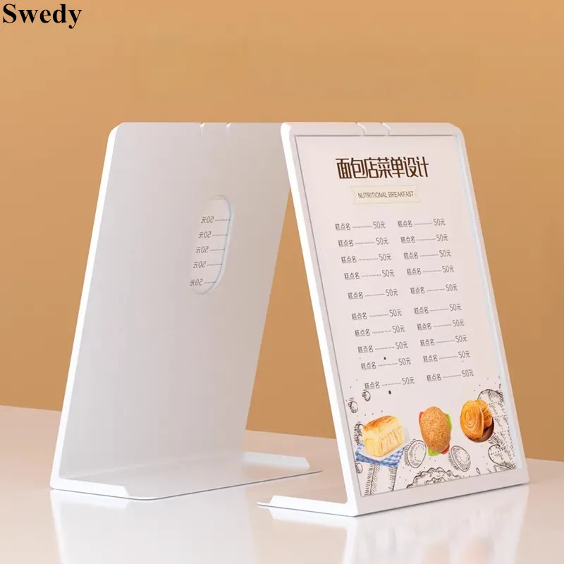 A5 148x210mm l Form Kunststoff Acryl Zeichen halter Displayst änder Foto Bild Poster Rahmen Menü Papier halter Preis schild Tags