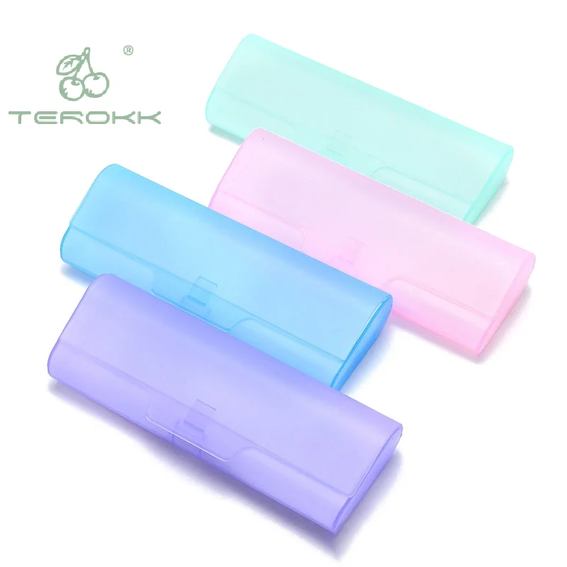 Ultra-light Hard Plastic Frosted Sunglasses Box Eyeglasses Case Men Women Reading Glasses Case Glasses Cover Glasses Boxes