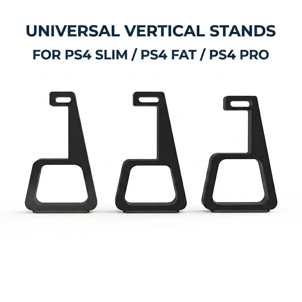 Pés de Reposição para Suporte de Resfriamento de Consoles PS4, PS4 Slim e PS4 Pro, Base Antiderrapante, Conjunto com 4 Peças