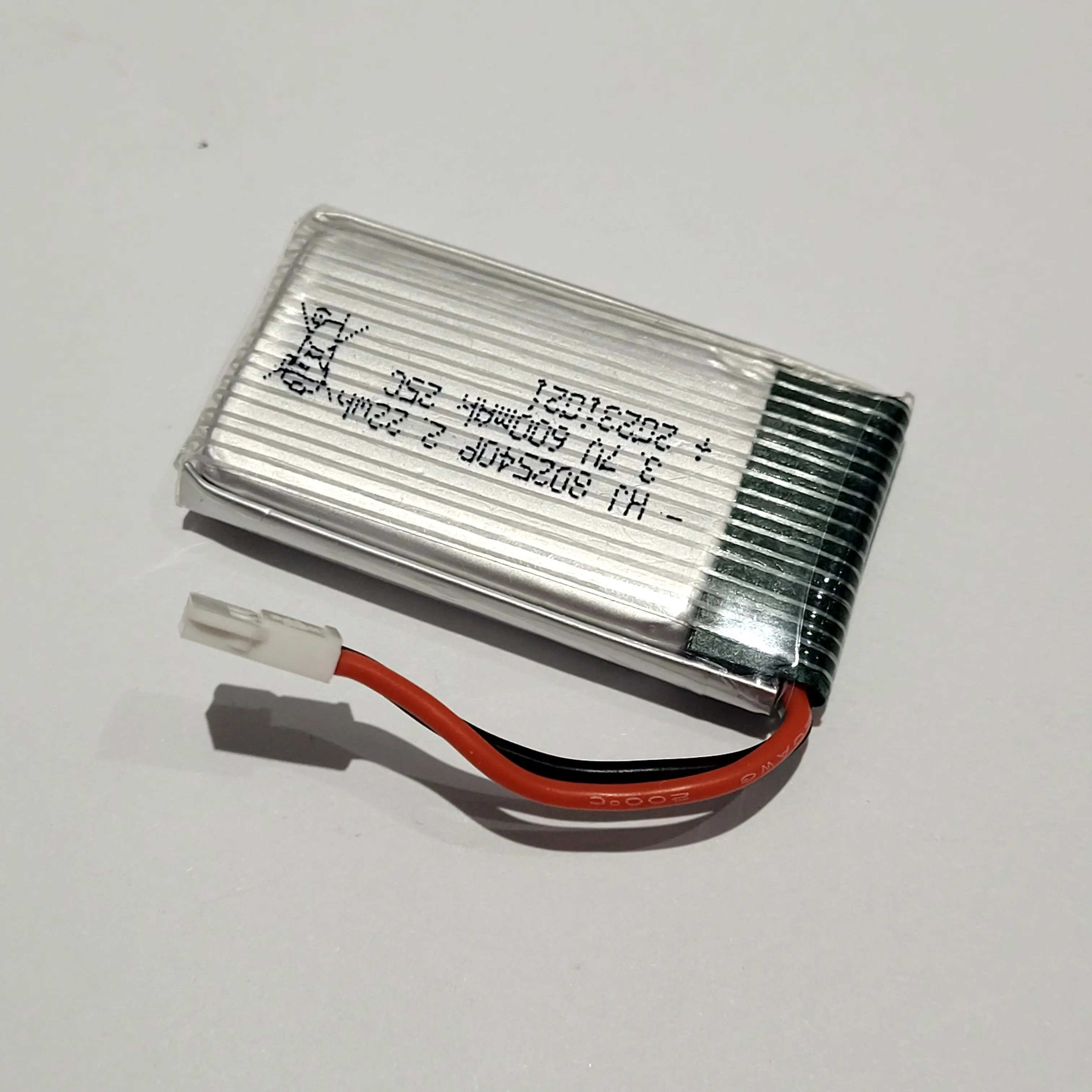 3.7V 600mAh bateria Lipo z wtyczką XH2.54 do zdalnie sterowanym samochodowym samochodu ciężarowego (UAV) X5C bateria do drona 802540P akcesorium