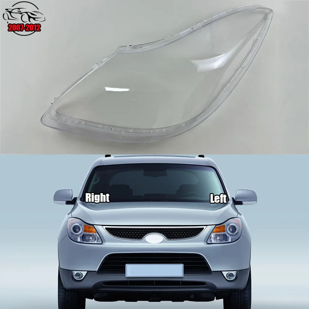 

For Hyundai Veracruz 2007-2012 Headlamp Cover Transparent Headlight Shell Lens Plexiglass Replace Original Lampshade