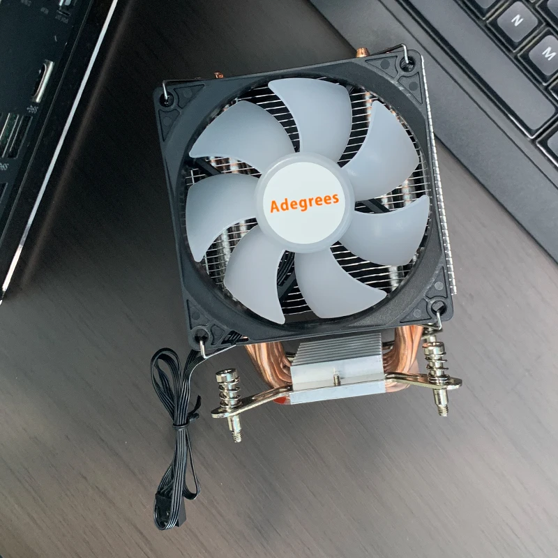 Chłodzenie powietrzne CPU z 6 rurkami cieplnikowymi, 4PIN PWM, procesory PC AM4, chłodzenie do Intel LGA X99 2011 1700 1150 1151 1366 1155 X79 AM5 AM3