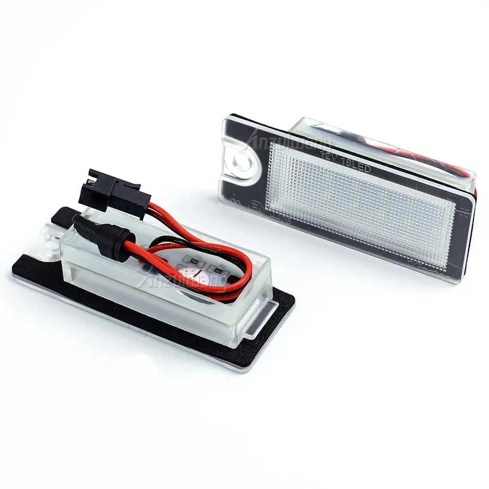 

Универсальный автомобильный номерной фонарь, водонепроницаемый яркий светильник для номерного знака, прочный 12 В для Volvo/S80/99-06/S60/V70/XC70/XC90