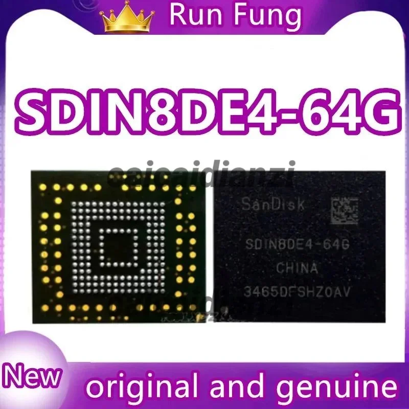 

SDIN8DE4-64G SDIN8DE4 64G BGA-153 SDIN8DE4-64 BGA153 8DE4-64G EMMC 64GB In Stock New Original 1pcs/lot