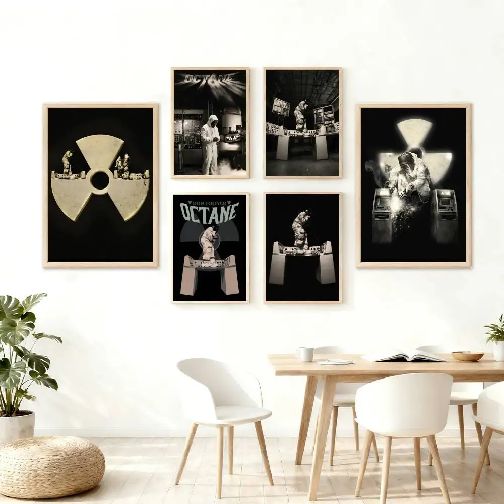 Rapper D-Don Toliver Poster Wall Art for Study Living Room Decor Unique Home Decoration Pictur Gift