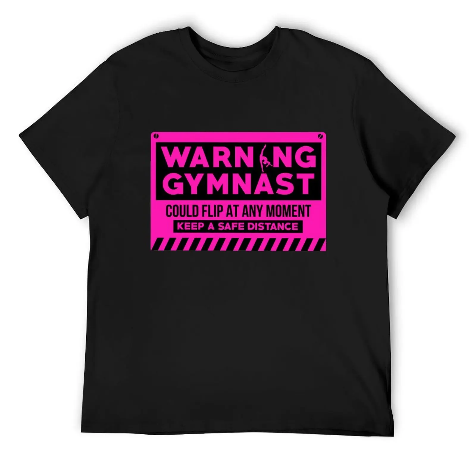 Warning Gymnast Could Flip at Any Moment gymnast shirt gymnast gifts clothes gift for girls coach mom dad gymnastic kids T-Shirt