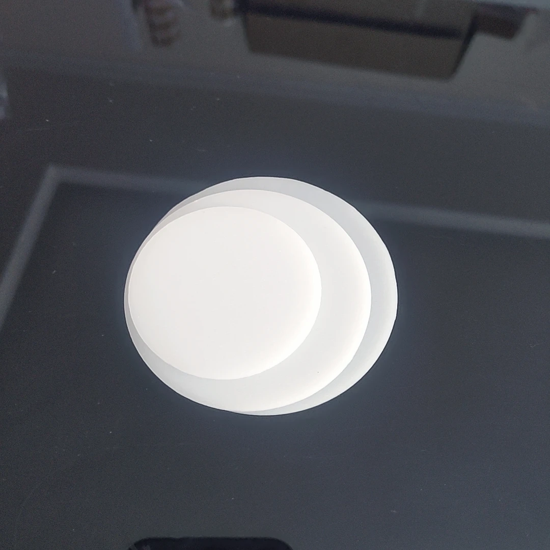 Flashlight diffuser Lens LED Flashlight Torch DIY Filter PC Lens White color cover milky white film round anti-glare lamp cover