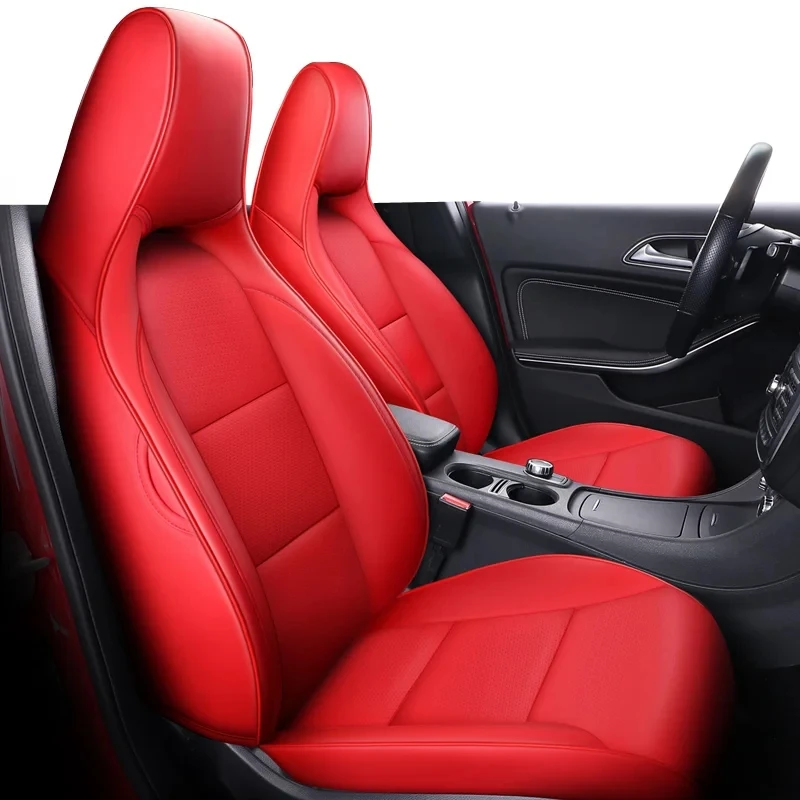 KBDDM Protecteur De Siège Voiture Pour Mercedes GLA (2014-2020) X156 - Housse Imperméable Oxford Avec Poches