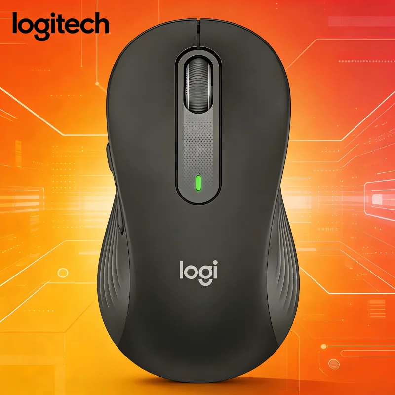 

Logitech M650L Workplace Goddess Office Money! Dual mode wireless silent mouse, easy to hold for a long time, hands not tired