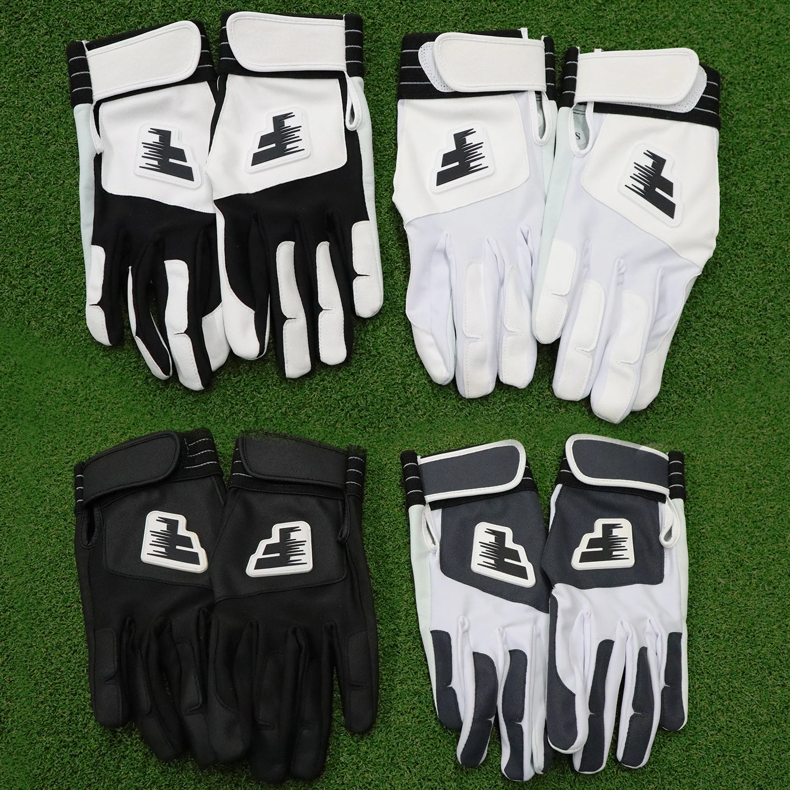 Baseball Softball Batting Gloves Adult Youth Cabretta Leather Pair Mens Kids Batting Glove Pro Grip Sports Gloves Drop Shipping