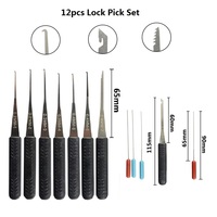 Locksmith Extractor Tools Kit Broken Key Remove Tool Set with Tension Wrench Tools for Family,Home Life Helper