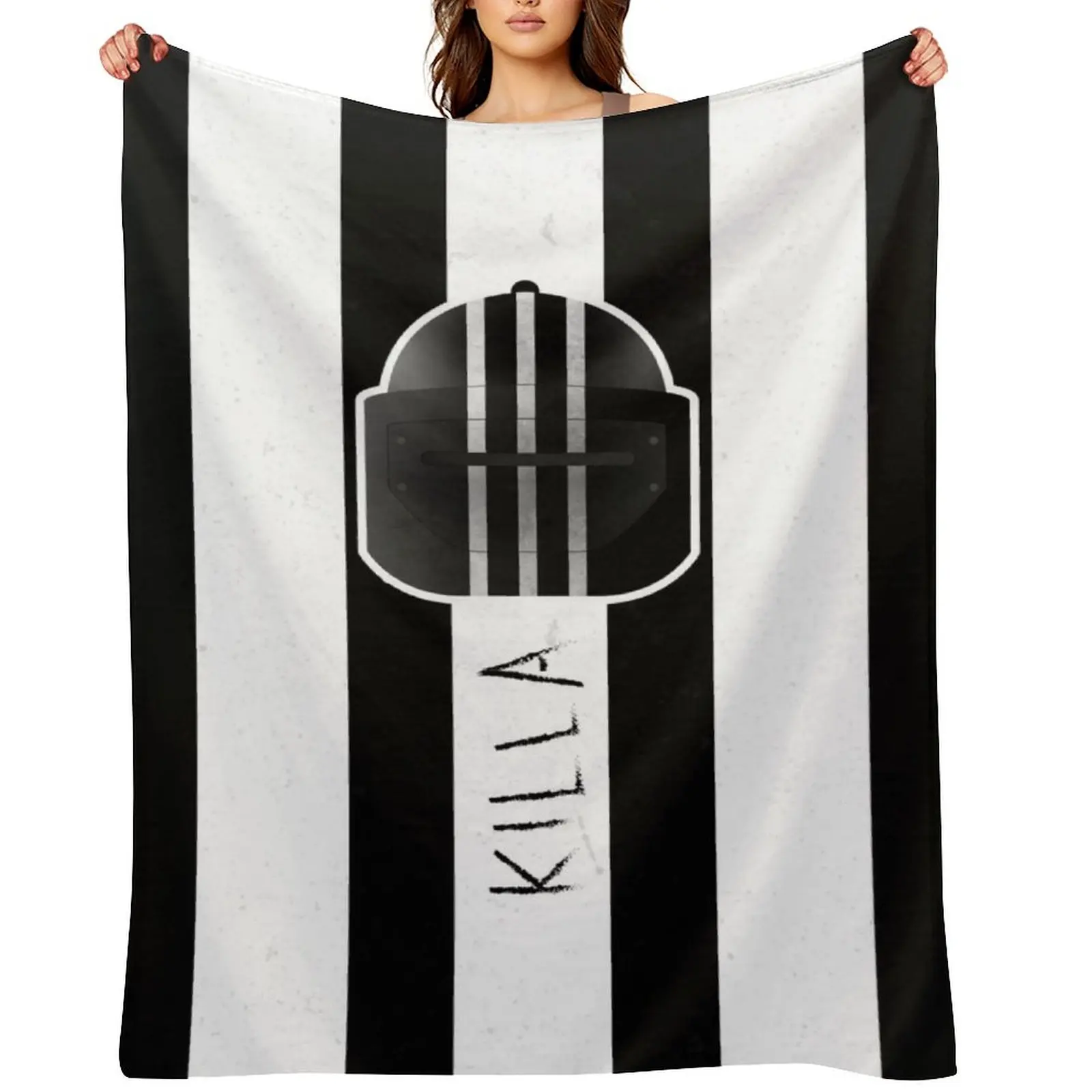 

Killa Helmet - Escape From Tarkov Throw Blanket blankets ands Decorative Sofa Sofa Throw Hair Blankets