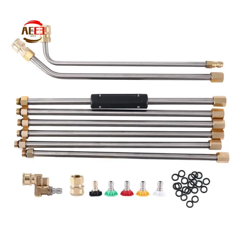 

Набор удлинителей для моек высокого давления AEE3: насадки-распылители для удлинительных трубок