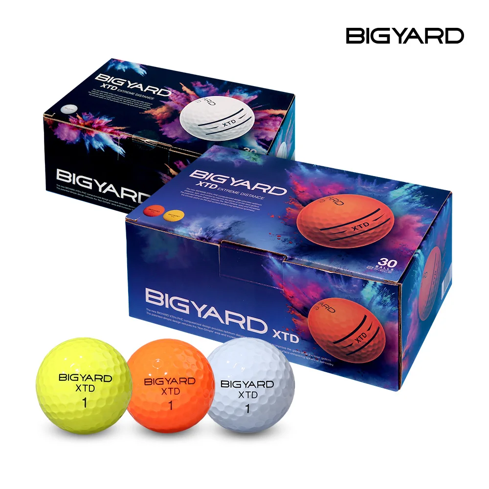 [Nexen Big Yard] Big Yard 25 Years NEW XTD Golf Bball 30 eggs package _ 2 piece