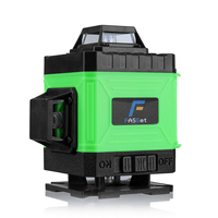 MUSTOOL 4D 16 Line Green Laser Level IP54 Auto Self-Leveling 4000mAh Battery Touch Screen Laser Level for Indoor Outdoor
