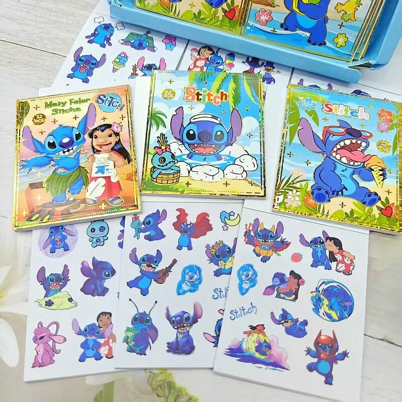 40PCS/LOT CARTOON DISNEY STITCH STICKERS CUTE SCRAPBOOKING DIY DIARY Trang trí STICKER ALBUM STICK LABEL