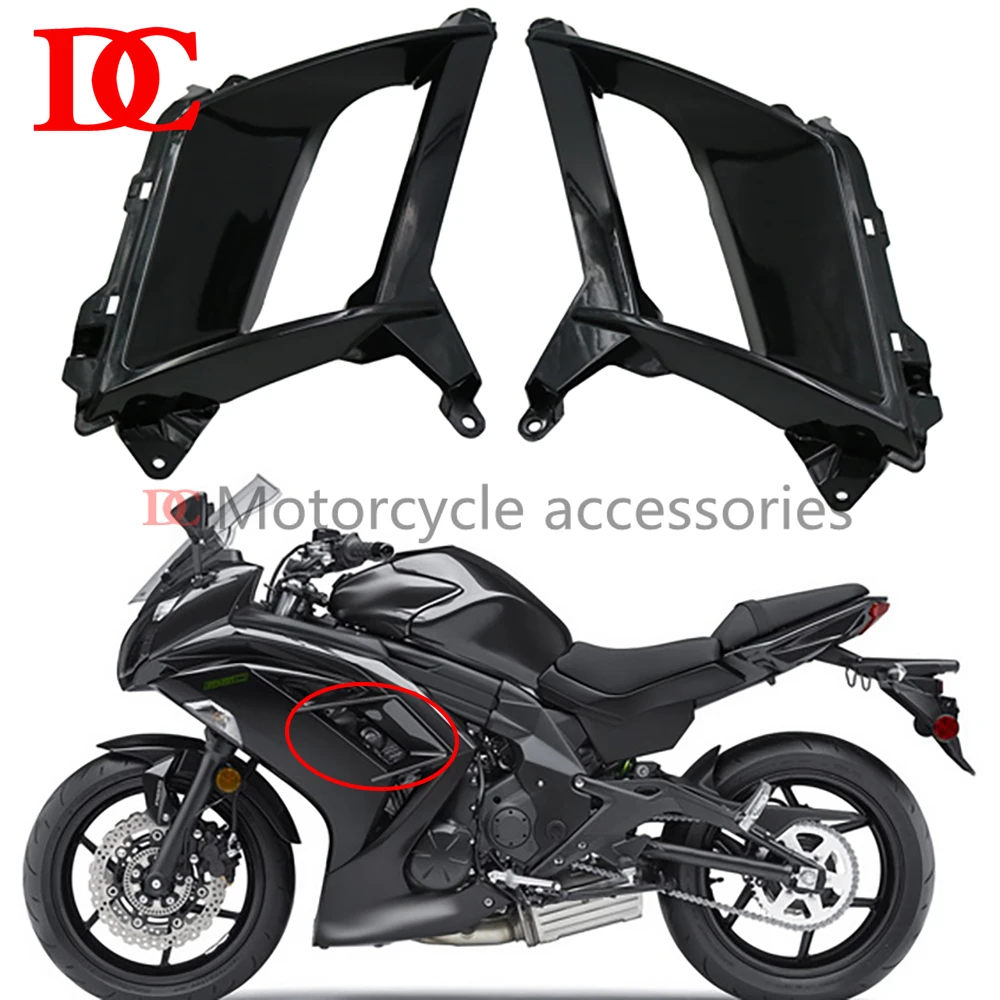 

Front Upper Side Cover Connecting Housing Front Turn Signal Side Panel Middle Fairing For ER6F NINJA650 2012 2013 2014 2015 2016