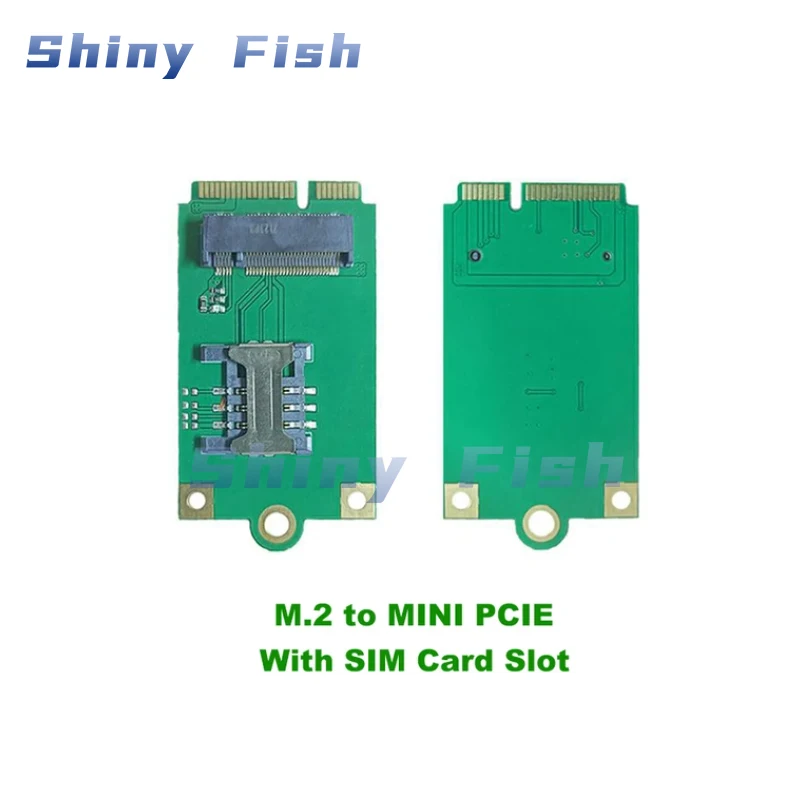 M.2 NGFF To Minipcie Adapter With/Without Card Slot Transfer Card For 4G EM12-G EM06-E EM160R-GL EM7455 EM7565 SIM7600G-H-M2