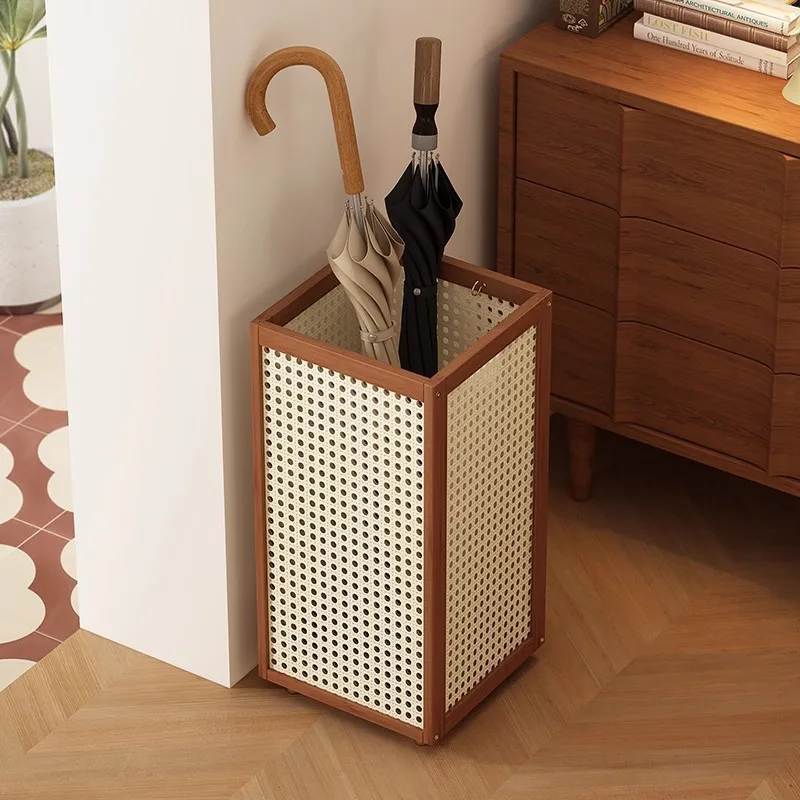 Umbrella storage rack Place a shelf at the door of the home Square drain artifact Floor storage rack Storage finishing