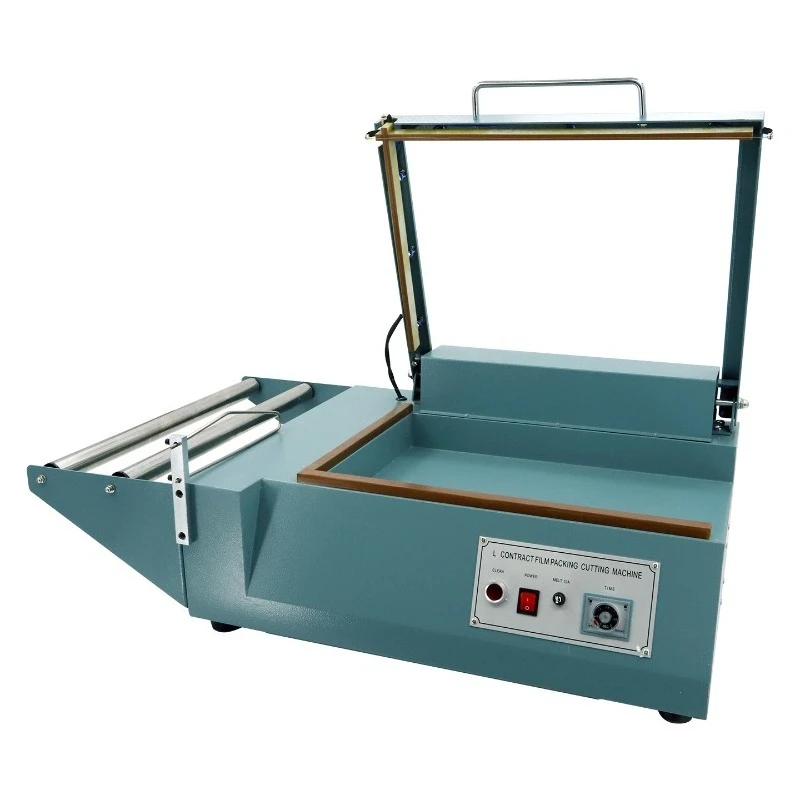 

Heat Shrink Film Wrapping Machine Pneumatic Manual Sealing and Cutting Wrapping Machine Packaging Equipment