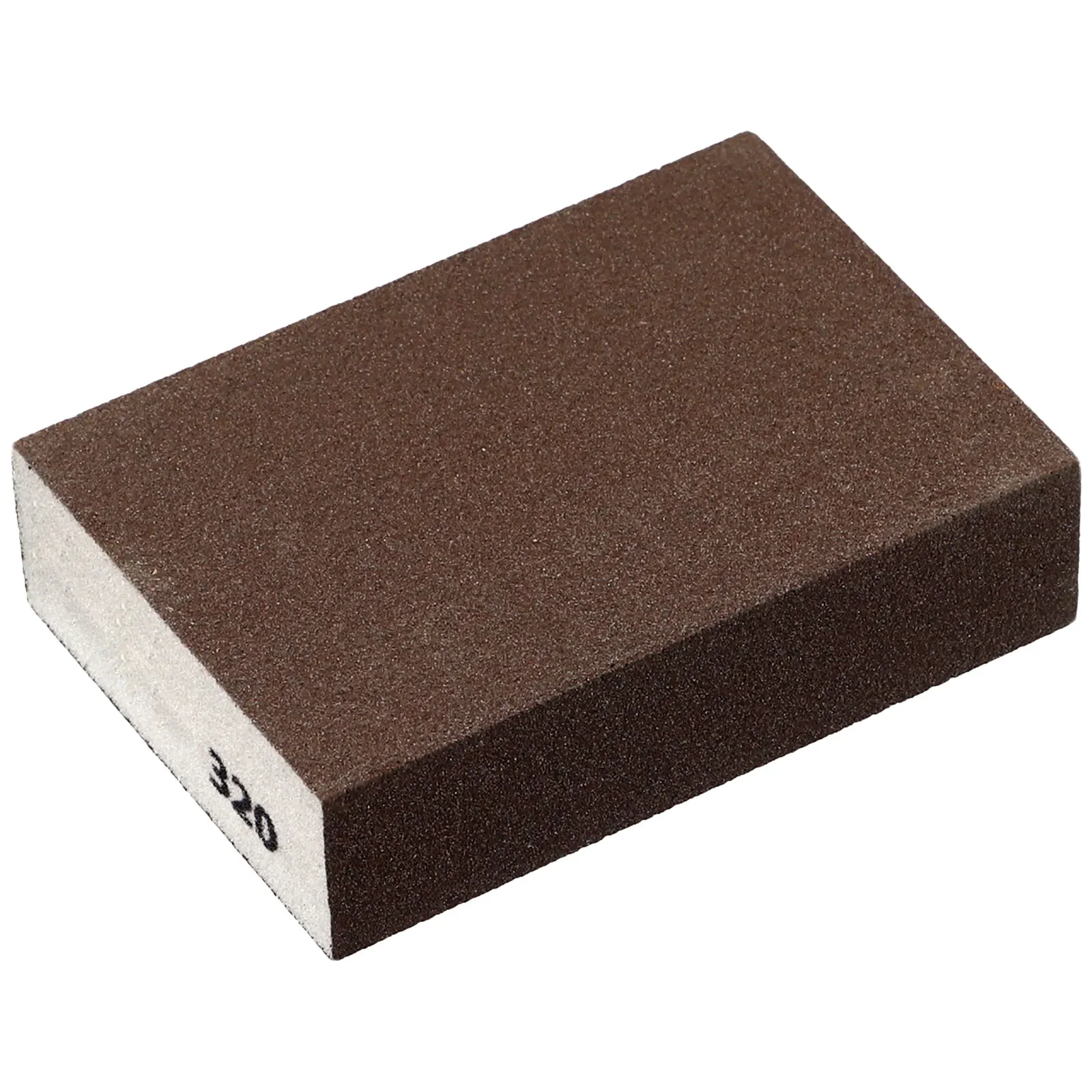 Cuttable Sanding Sponge Block Featuring 7 Grit Stages for Customized Sanding Depth on Paint Drywall and Hardened Coatings
