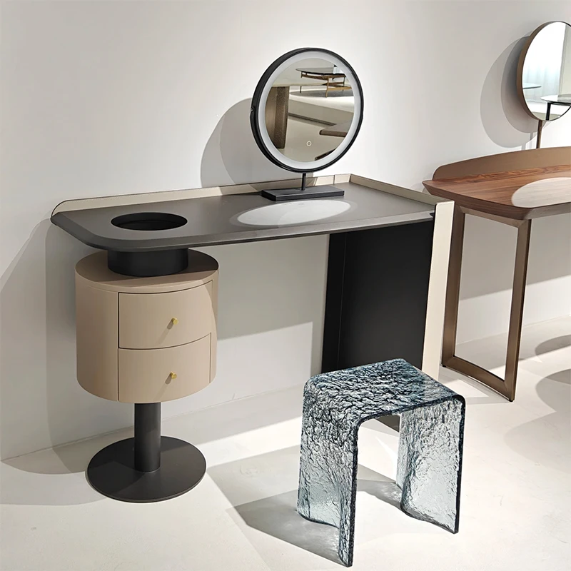 High-end Modern Dressing Table Exquisite Craftsmanship Makeup Table for Bedroom