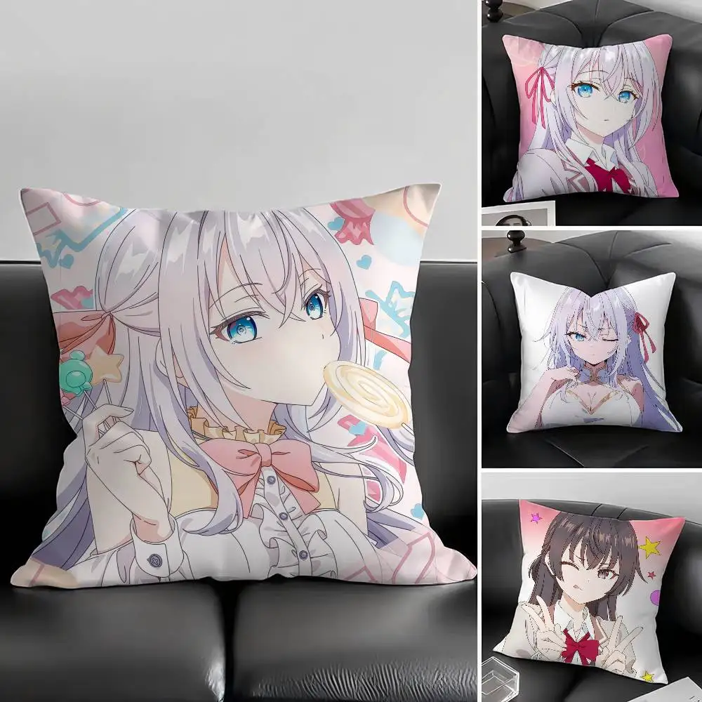 1pc Anime Alya Sometimes Hides Her Feelings In Russian Pillow Case Fashion Square Pillowcase Sofa Room Ins Decoration Leisure