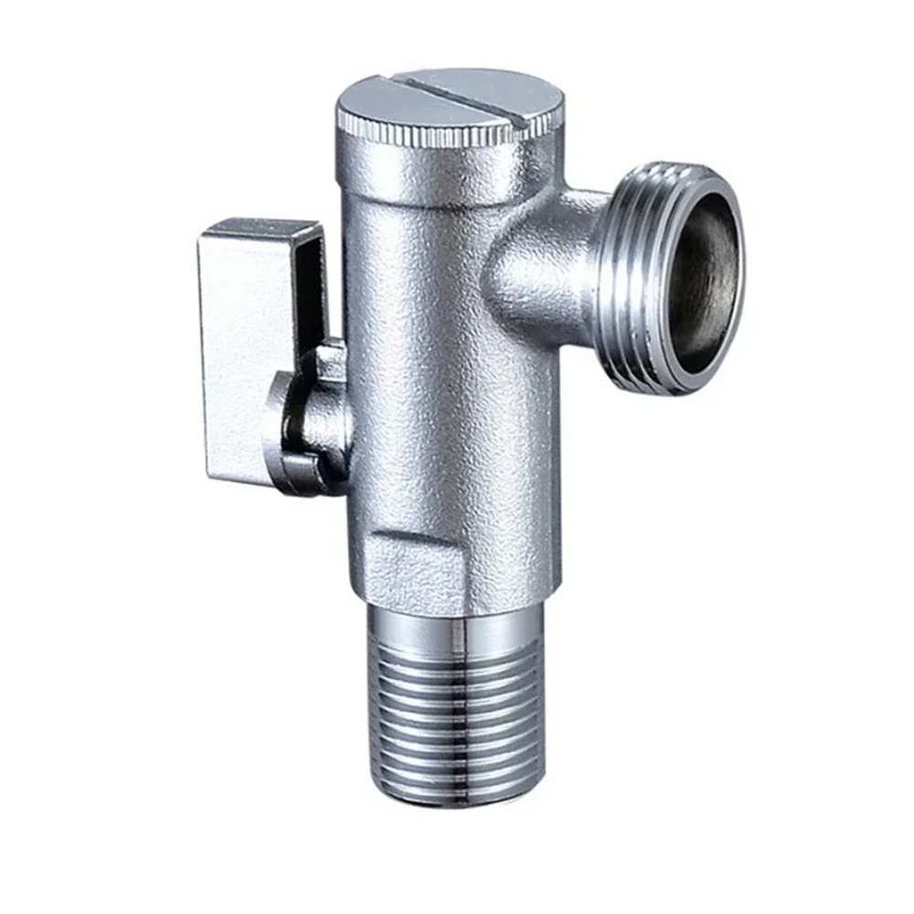 Filter Angle Valve Large Flow Ball Core Removable Washable Smart Toilet Faucet Water Heater Triangle Foot Switch,step On