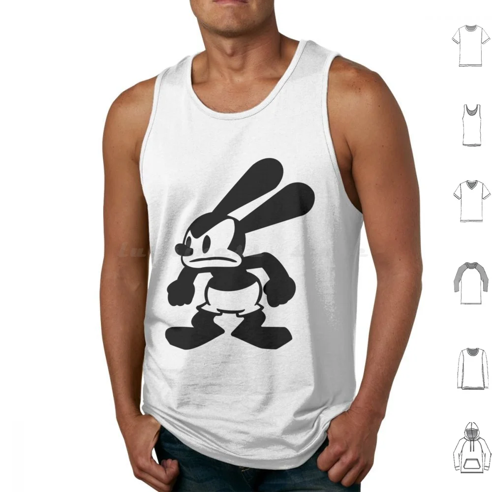 

Классические майки Angry Oswald с принтом из хлопка Angry Oswald