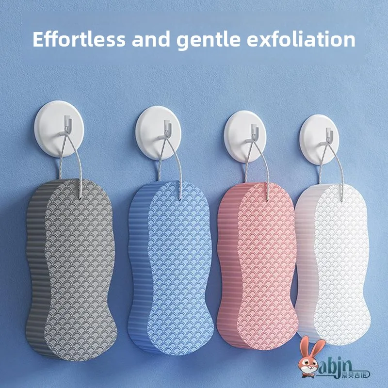 

3D-губка для купания младенцев с узором в виде рыбок, трехмерная, не травмирующая кожу, для мягкого очищения, безопасный инструмент для купания малышей