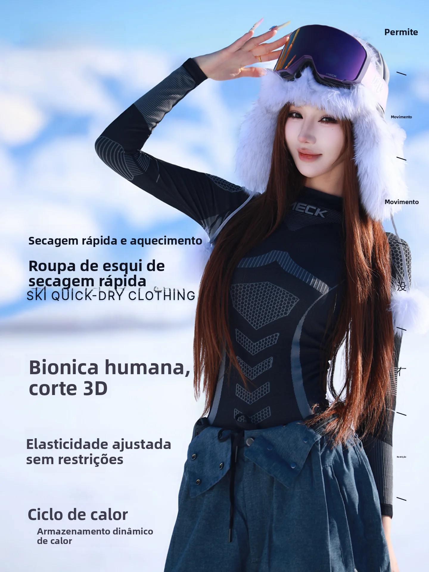 meck-intimo-funzionale-a-compressione-per-sci-asciugatura-rapida-caldo-per-uomo-e-donna-per-sport-all'aperto-arrampicata-in-montagna-assorbente-del-sudore-traspirante