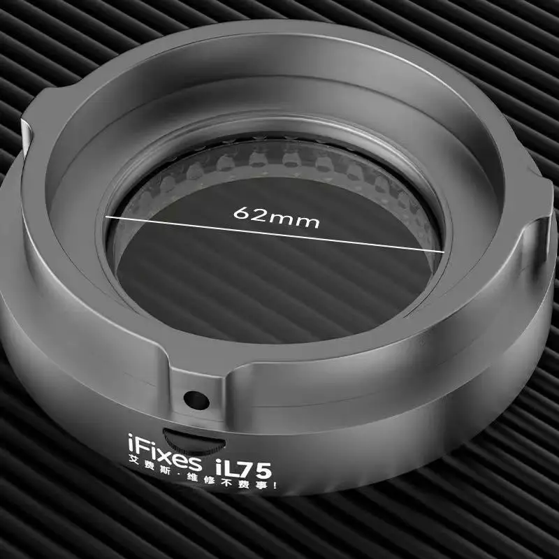 iFixes iL75 mobile phone repair special microscope light 72 LED high brightness ring dust round light