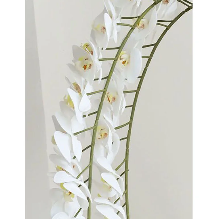 150cm Große Künstliche Phalaenopsis-Blumen, Realistische Schmetterlingsorchidee, Hochzeitsdekoration, Landschaftsgestaltung, Party, Heimdekoration, Blumenkopfschmuck, Kranz – Detail 8