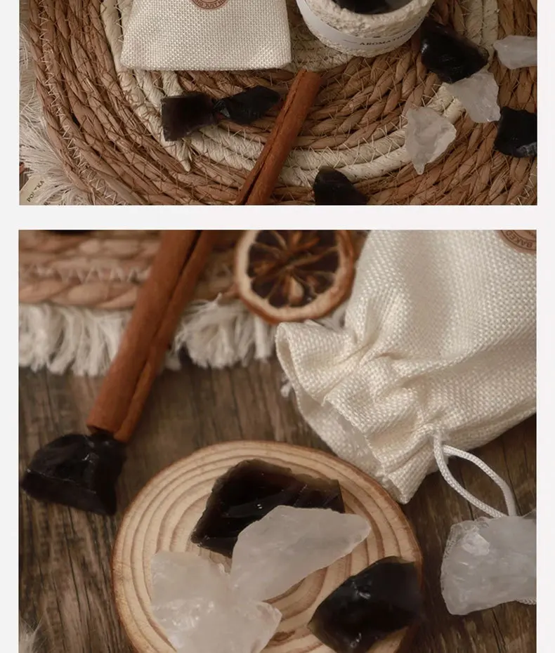 Vintage Crystal Aromatherapy Set Home Fragrance Essential Oil Diffuser Stone Luxury Scented Decor Bedroom Relaxing Aroma Gifts