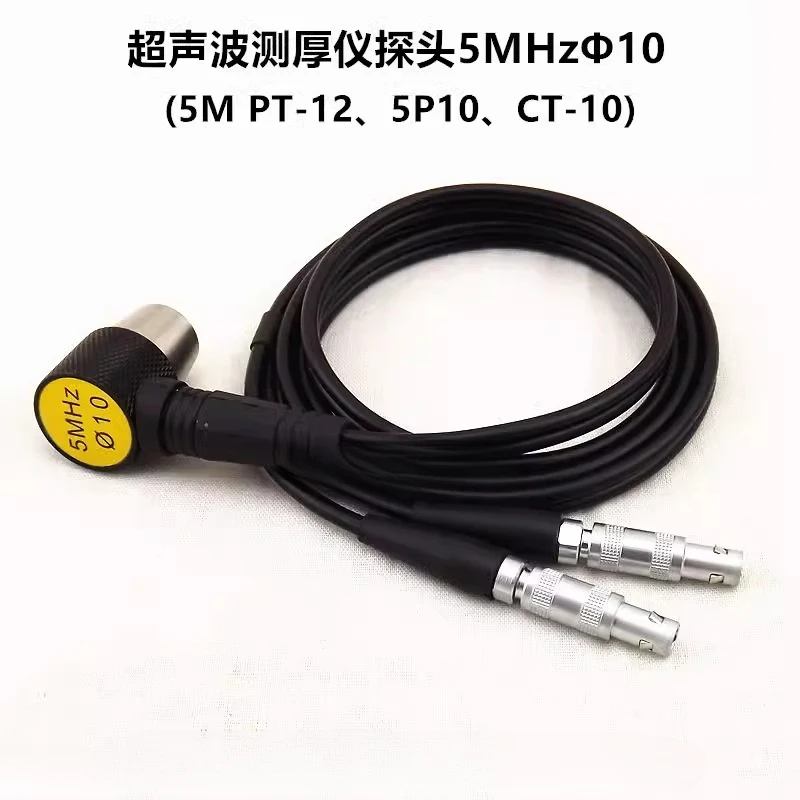 Ultrasonic Thickness Gauge Probe 5MHZφ 10 PT-12 PT-08 PT-06 ZT-12 High Temperature Probe GT12