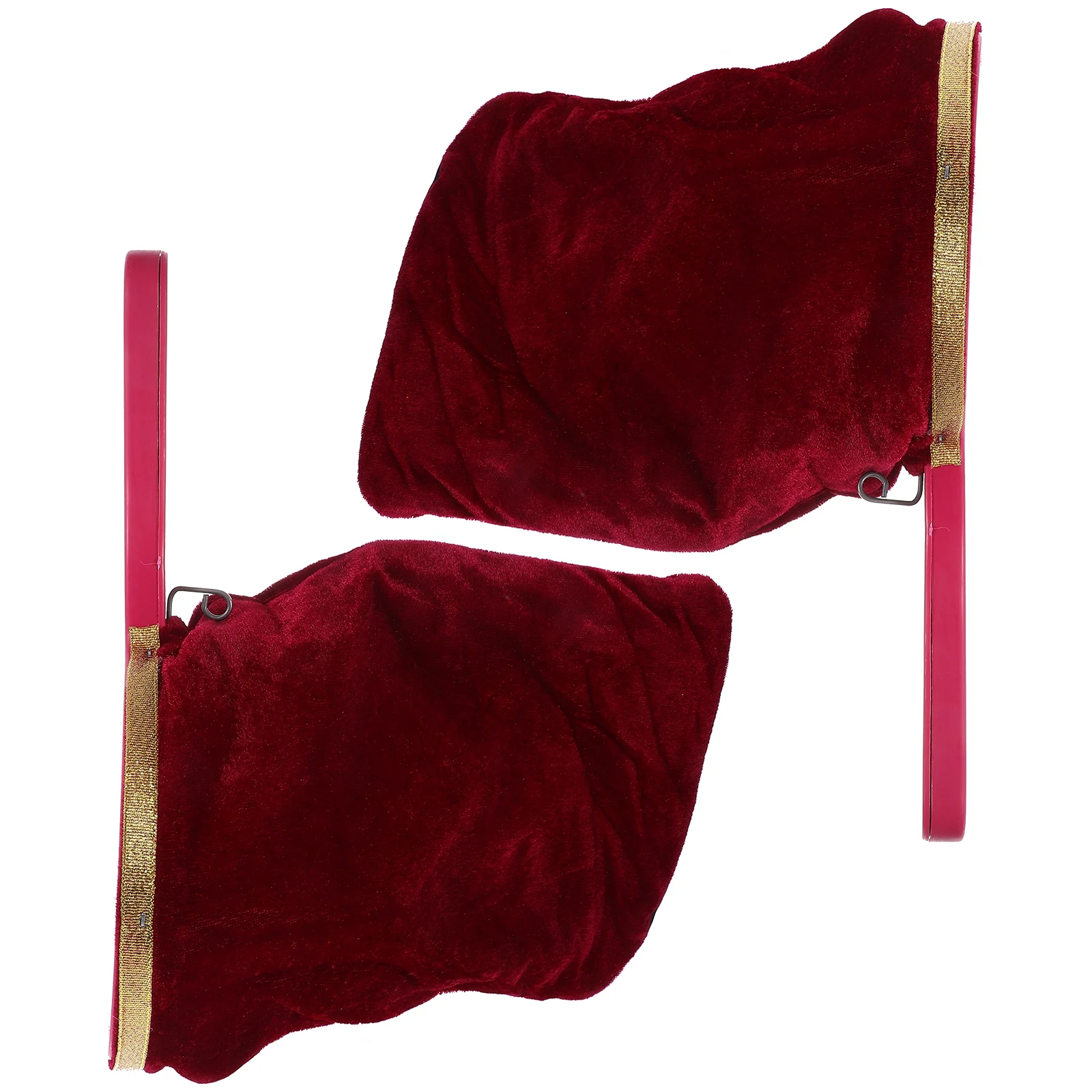 

2pcs Props Plastic Disappear Appear Pouches Handle For Stage Performance Trick Beginner Bag For Trick Change Bag Make It