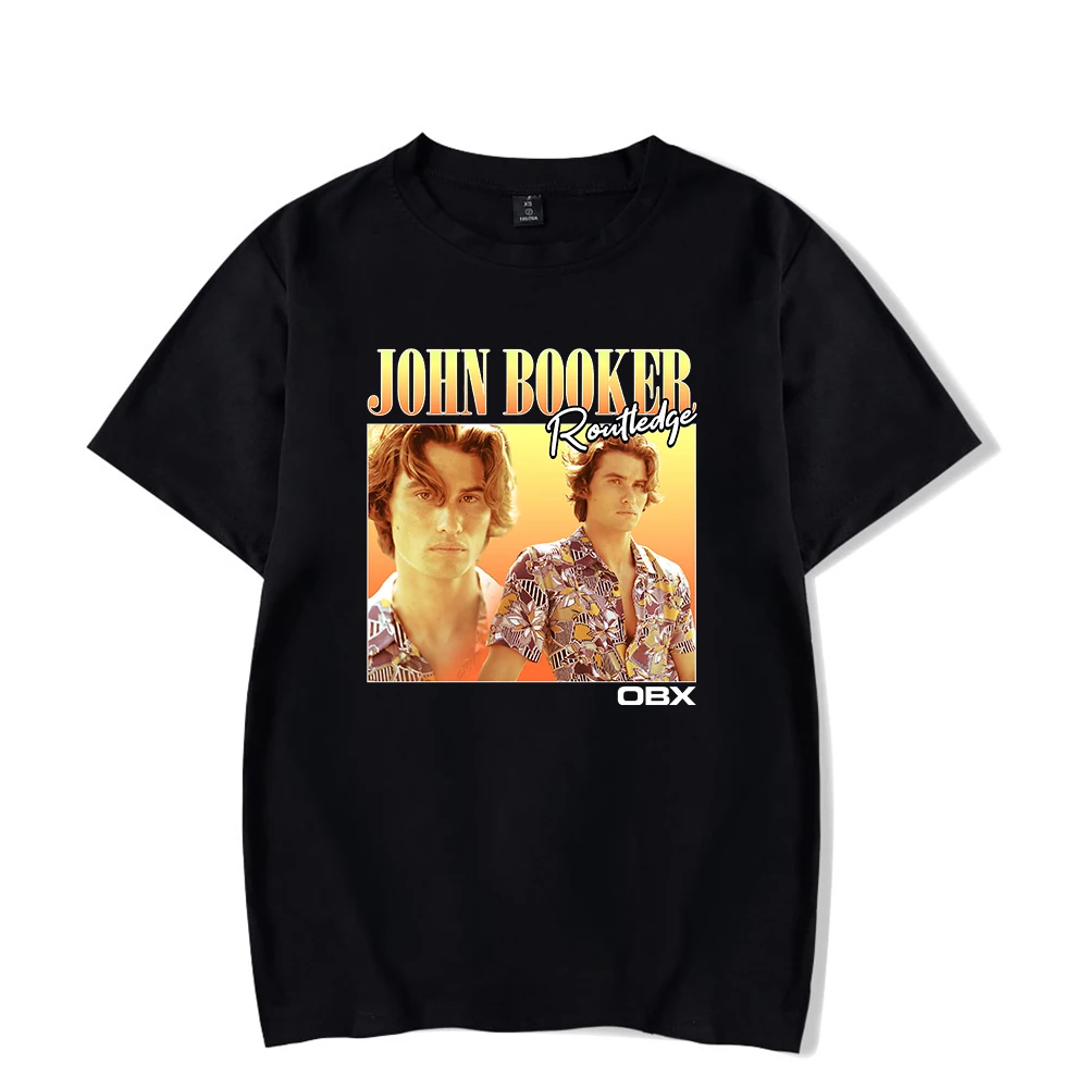 

Outer Banks John Booker T-shirt Crewneck Short Sleeve Tee Men Women's Tshirt New Tv Series OBX Season 3 Fashion Clothes