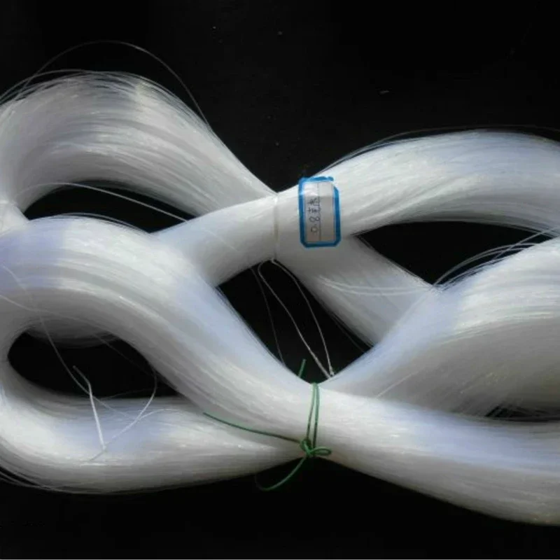 Normal High Strength Diameter 0.5 1.0 1.5 2.0 2.5 3.0mm Nylon Fishing Line White Transparent Big ObjectWire Peche pescaria