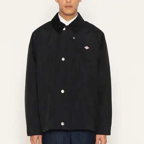 سترة قطنية فضفاضة مقاومة للماء بياقة من الكوردروي، معطف قطني متعدد الألوان مع جيوب متعددة للشباب #3