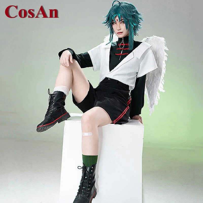 CosAn Game Genshin Impact Xiao Cosplay Costume Childlike Series Fashion Uniforms Activity Party Role Play Clothing S-XL