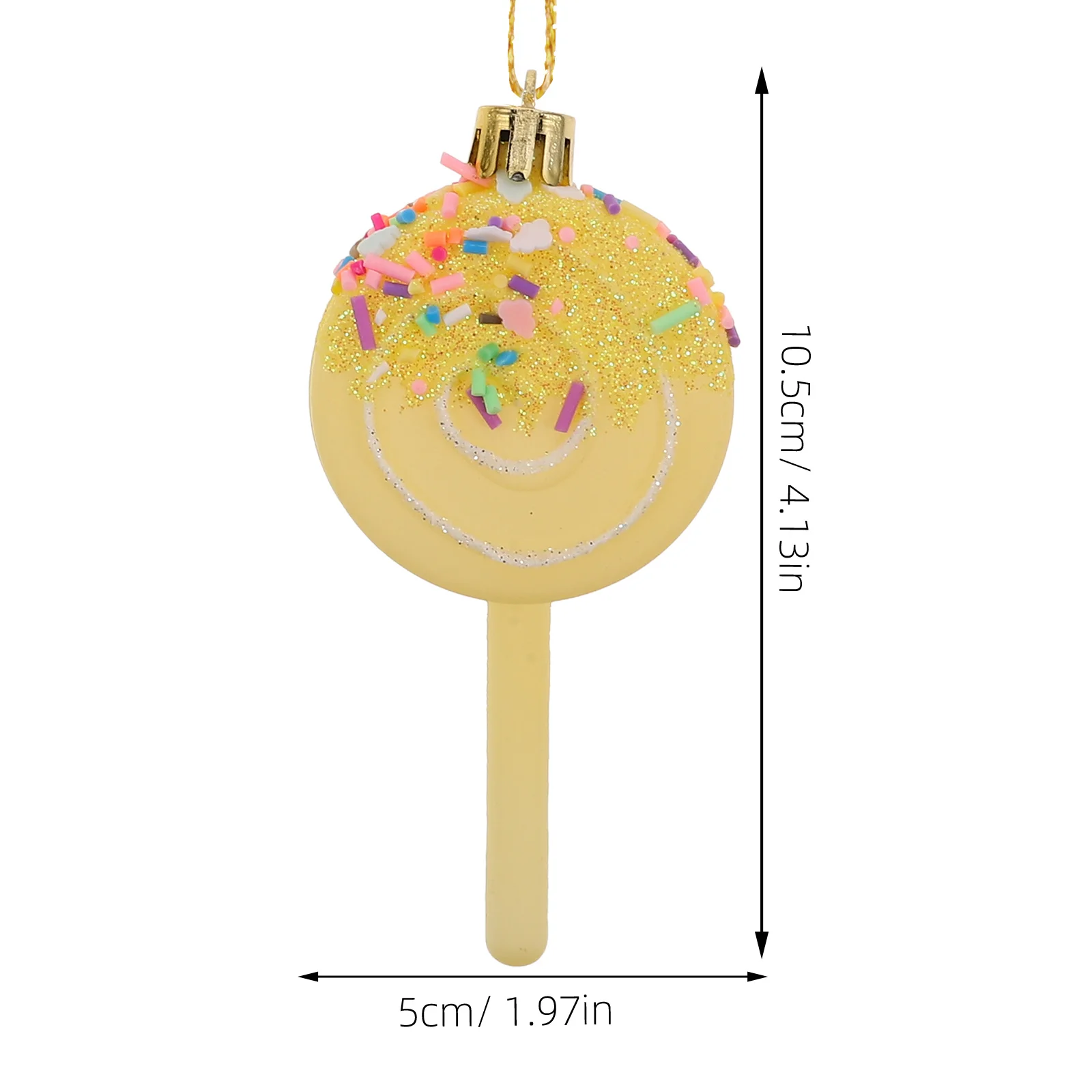 4 個のクリスマスロリポップオーナメント鮮やかなキャンディデコレーションホリデーハンギングオーナメントお祝いパーティーツリーペンダントキャンディデコレーション