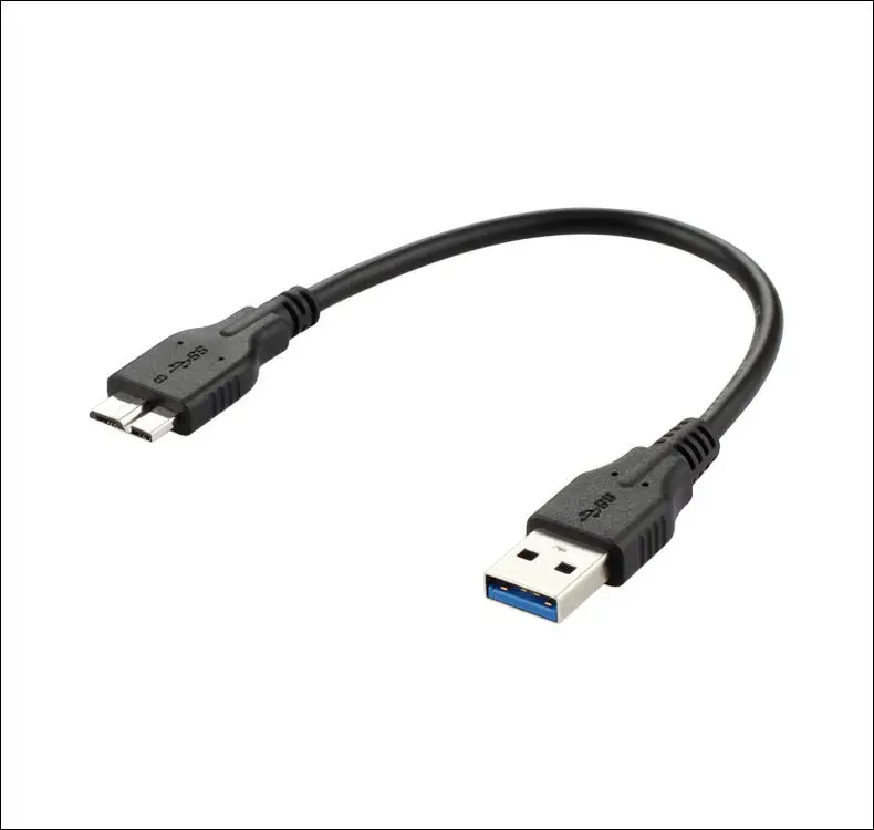 Cable USB 3,0 macho A Micro B macho para hardisk, 30cm